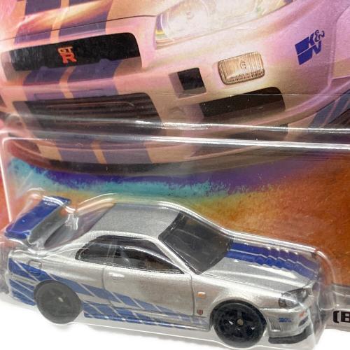 HOT WHEELS (ホットウィール) NISSAN SKYLINE GT-R BNR34 ミニカー