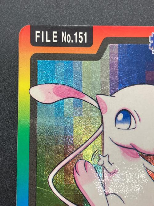 カードダス　バンダイ　ミュウ　ポケモングッズ