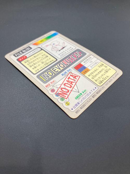 カードダス　バンダイ　ミュウ　ポケモングッズ