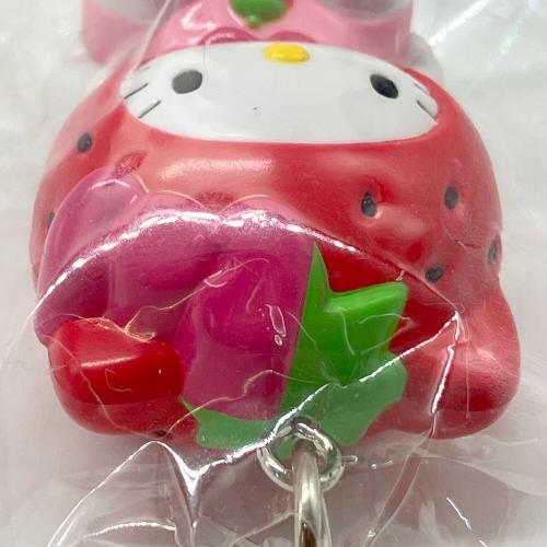 ご当地キティ 栃木 キーホルダー いちご サンリオグッズ