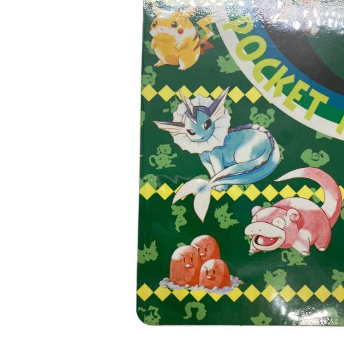 下敷き ジャンボカードダス ポケモングッズ
