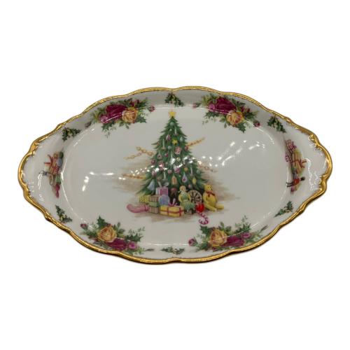 ROYAL ALBERT (ロイヤルアルバート) ディッシュトレイ クリスマスマジック
