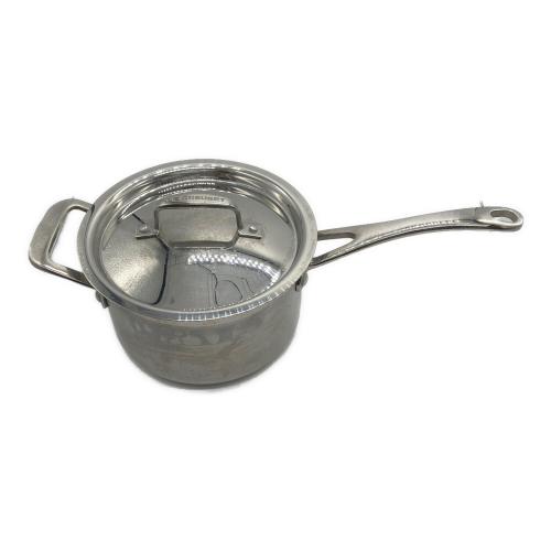 LE CREUSET (ルクルーゼ) 片手鍋 18cm シルバー