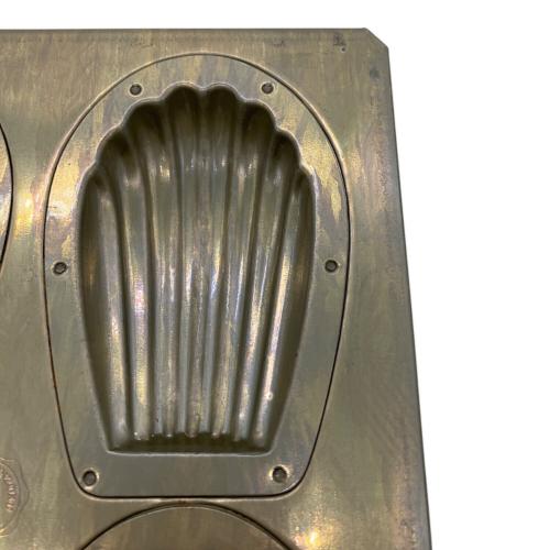 千代田金属 シリコン加工 貝型マドレーヌ型天板 CHIYODA KINZOKU 8個取り