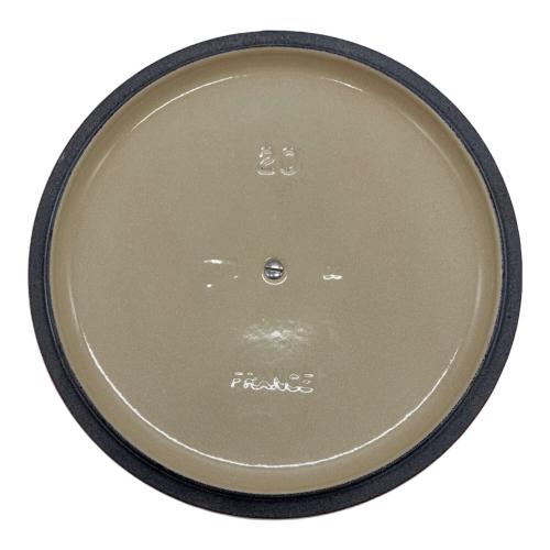 LE CREUSET (ルクルーゼ) 両手鍋 20cm オレンジ ココット・ロンド