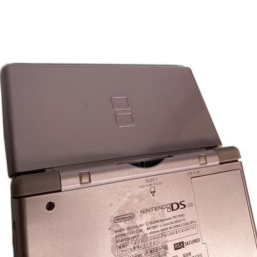 Nintendo (ニンテンドー) NintendoDSLite USG-001 裏面シール跡・画面ヤケ