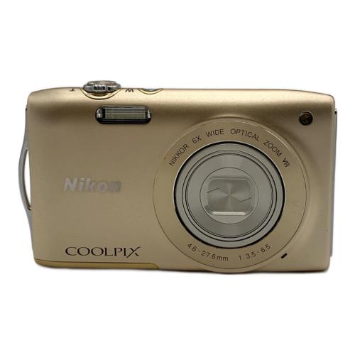 Nikon (ニコン) コンパクトデジタルカメラ COOLPIX S3300