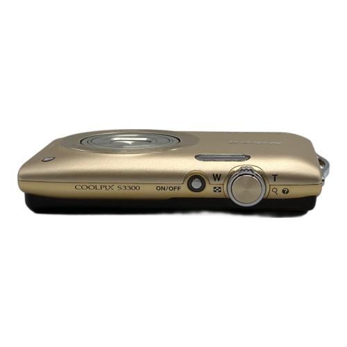 Nikon (ニコン) コンパクトデジタルカメラ COOLPIX S3300