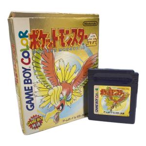 ポケットモンスター金 ゲームボーイ用ソフト ※説明書なし -