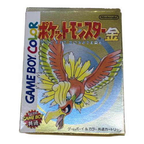 ポケットモンスター金 ゲームボーイ用ソフト ※説明書なし -