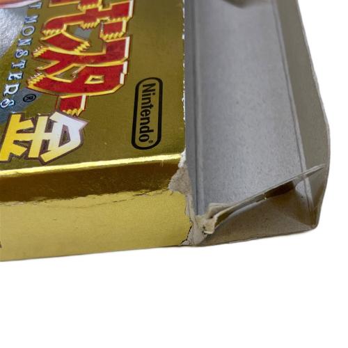 ポケットモンスター金 ゲームボーイ用ソフト ※説明書なし -