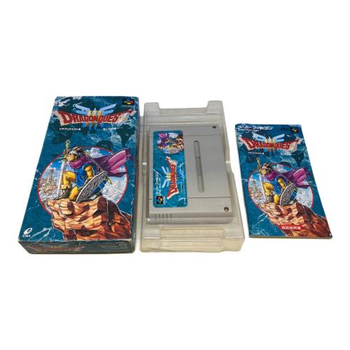 ドラゴンクエストIII そして伝説へ… スーパーファミコン用ソフト -