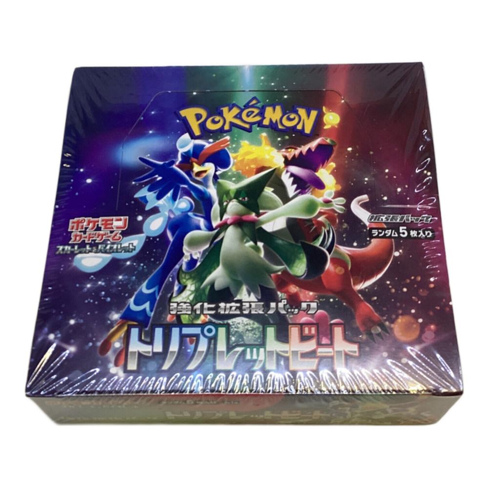 ポケモンカード　トリプレットビート　シュリンク付　ポケセン産 トリプレットビートBOX ポケモンカード シュリンク付 301.8g