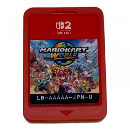 Nintendo Switch 赤色 本体 + ゲームソフト　マリオカート他 マリオカート ワールド/Switch 2/BEEPAAAAA/A 全年齢対象 Nintendo