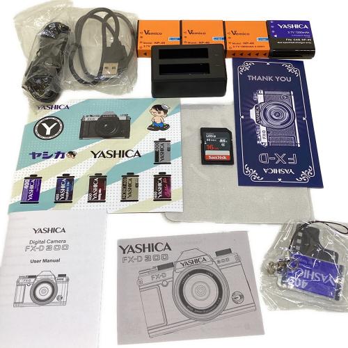 YASHICA (ヤシカ) アナログ風デジタルカメラ FX-D300