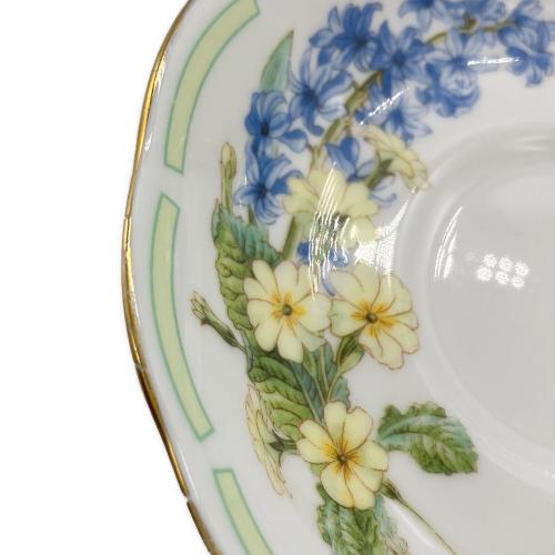 ROYAL ALBERT (ロイヤルアルバート) カップ&ソーサー 金彩ハガレ BOTANICAL TEAS