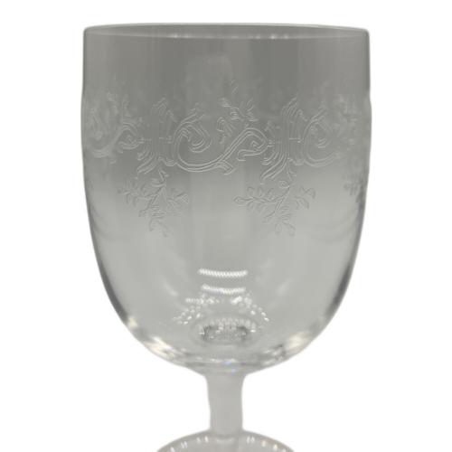 Baccarat (バカラ) ワイングラス エッチング
