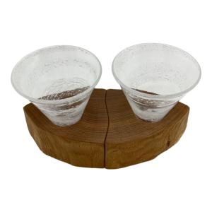 淳工房 (ジュンコウボウ) 木Glass セット 2個