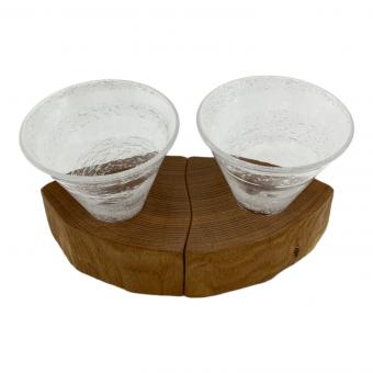淳工房 (ジュンコウボウ) 木Glass セット 2個