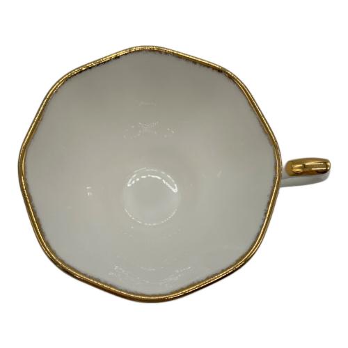 ROYAL ALBERT (ロイヤルアルバート) カップ&ソーサー ルビーセレブレーション グリーンダマスク オールドカントリーローズ