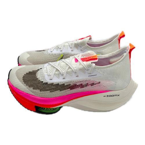 NIKE (ナイキ) ランニングシューズ DJ5455-100 AIR ZOOM ALPHAFLY NEXT % メンズ SIZE 27cm ホワイト