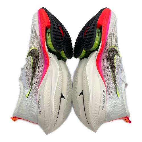 NIKE (ナイキ) ランニングシューズ DJ5455-100 AIR ZOOM ALPHAFLY NEXT % メンズ SIZE 27cm ホワイト
