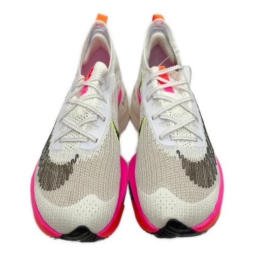NIKE (ナイキ) ランニングシューズ DJ5455-100 AIR ZOOM ALPHAFLY NEXT % メンズ SIZE 27cm ホワイト