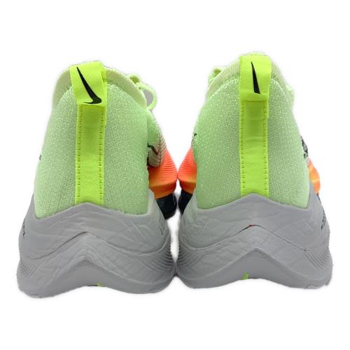 NIKE (ナイキ) ランニングシューズ CI9925-700 Air Zoom Alphafly Next% "Barely Volt/Hyper Orange/Volt/Black" メンズ SIZE 27.5cm 黄緑