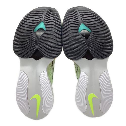 NIKE (ナイキ) ランニングシューズ CI9925-700 Air Zoom Alphafly Next% "Barely Volt/Hyper Orange/Volt/Black" メンズ SIZE 27.5cm 黄緑