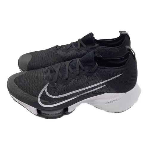 NIKE ランニングシューズ CI9923-005 Air Zoom Tempo Next% Flyknit "Black/White/Anthracite" メンズ SIZE 27cm ブラック