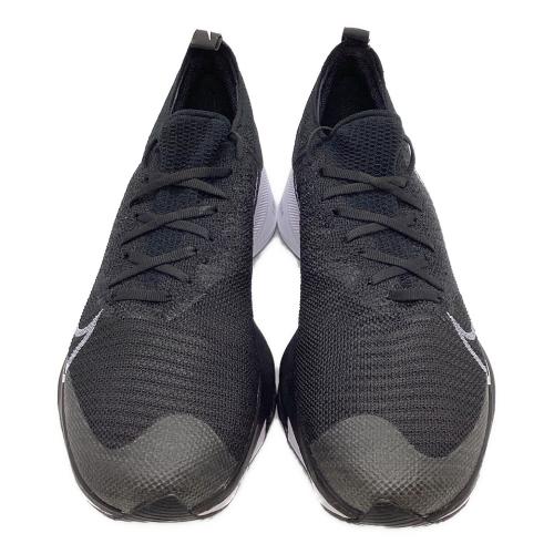 NIKE ランニングシューズ CI9923-005 Air Zoom Tempo Next% Flyknit "Black/White/Anthracite" メンズ SIZE 27cm ブラック