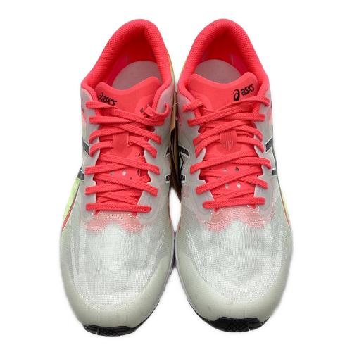 asics ランニングシューズ 1013A098 メンズ SIZE 27cm ホワイト×ピンク
