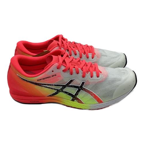 asics ランニングシューズ 1013A098 メンズ SIZE 27.5cm ホワイト×ピンク