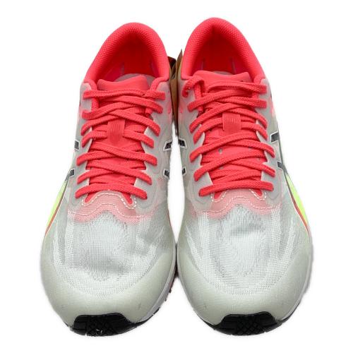 asics ランニングシューズ 1013A098 メンズ SIZE 27.5cm ホワイト×ピンク
