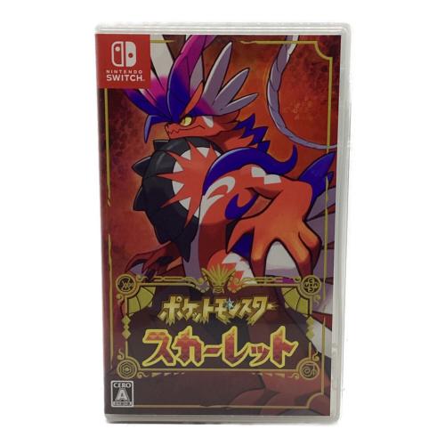 任天堂 (ニンテンドウ) ポケットモンスター スカーレット Nintendo Switch用ソフト CERO A (全年齢対象)