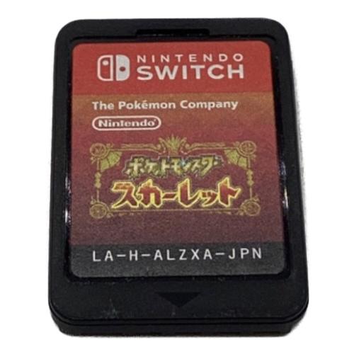 任天堂 (ニンテンドウ) ポケットモンスター スカーレット Nintendo Switch用ソフト CERO A (全年齢対象)