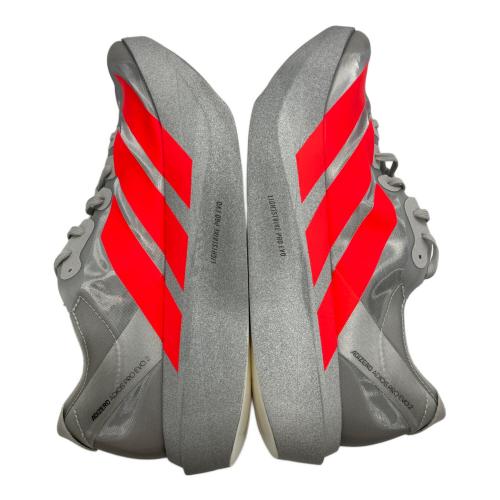 adidas (アディダス) ランニングシューズ JR7259 Adizero Adios Pro Evo 2 メンズ SIZE 26cm シルバー×レッド