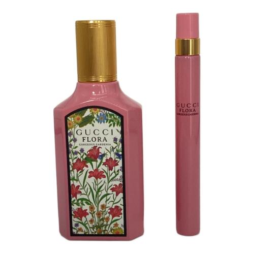 GUCCI (グッチ) オードパルファム フローラ ゴージャス ガーデニア オードパルファム ギフトセットS 50ml/10ml 残量80%-99%