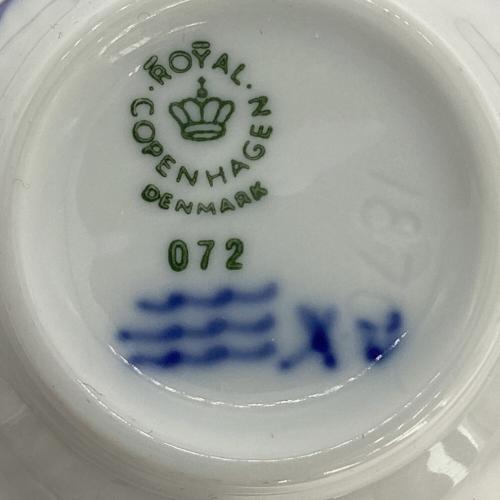 ROYAL COPENHAGEN (ロイヤル・コペンハーゲン) カップ&ソーサー ブルーフラワー・カーブ
