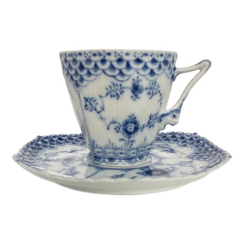 ROYAL COPENHAGEN (ロイヤル・コペンハーゲン) カップ&ソーサー ブルーフルーテッド・フルレース
