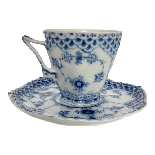 ROYAL COPENHAGEN (ロイヤル・コペンハーゲン) カップ&ソーサー ブルーフルーテッド・フルレース