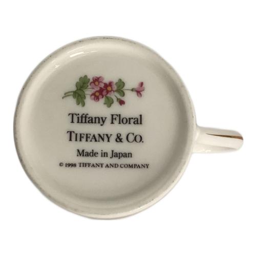TIFFANY & Co. (ティファニー) カップ&ソーサー フローラル