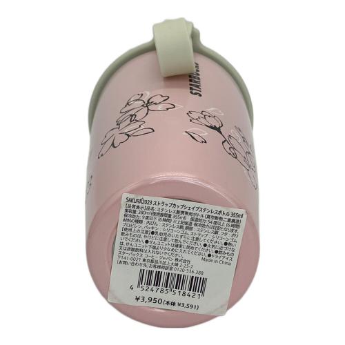 STARBUCKS COFFEE (スターバックスコーヒー) ストラップカップシェイプ ステンレスボトル SAKURA2023