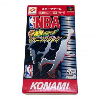 NBA実況バスケット ウイニングダンク スーパーファミコン用ソフト