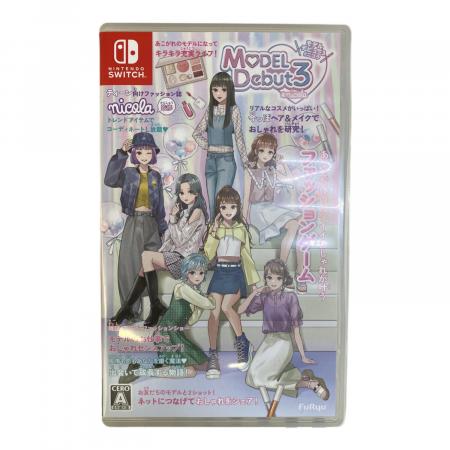 MODEL Debut3 #nicola/モデルデビュー3 ニコラ Nintendo Switch用