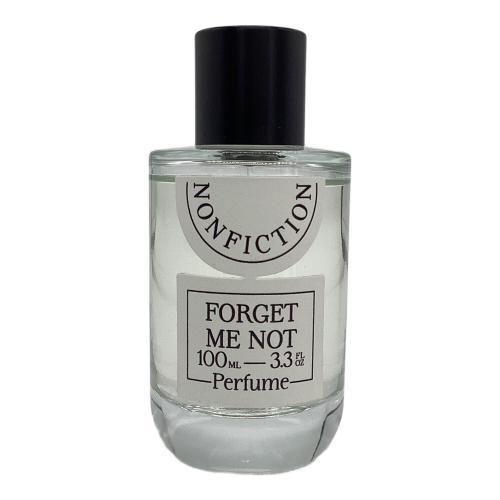NONFICTION (ノンフィクション) オードパルファム 100ml 残量80%-99% フォーゲットミーノット