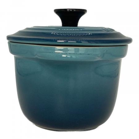 LE CREUSET (ルクルーゼ) 両手鍋 マリンブルー ココット・エブリィ