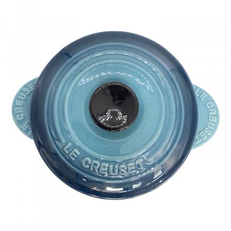 LE CREUSET (ルクルーゼ) 両手鍋 マリンブルー ココット・エブリィ