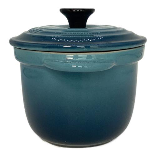 LE CREUSET (ルクルーゼ) 両手鍋 マリンブルー ココット・エブリィ