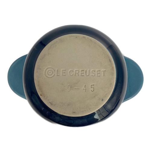 LE CREUSET (ルクルーゼ) 両手鍋 マリンブルー ココット・エブリィ